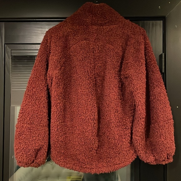 Lululemon Warm Restore Sherpa Pullover Savannah - Picture 3 of 6